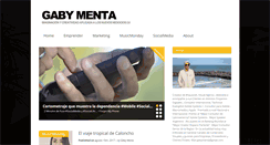 Desktop Screenshot of gabymenta.com